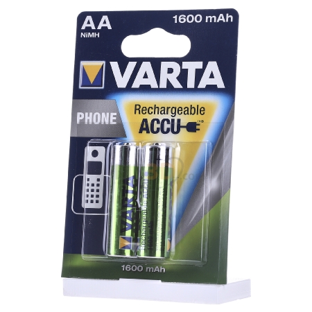 58399 Bli.2  - Recharge Accu Phone AA 1,2V/1600mAh/NiMH 58399 Bli.2 von Varta