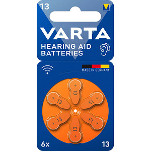 6 VARTA Knopfzellen 13 1,45 V von Varta