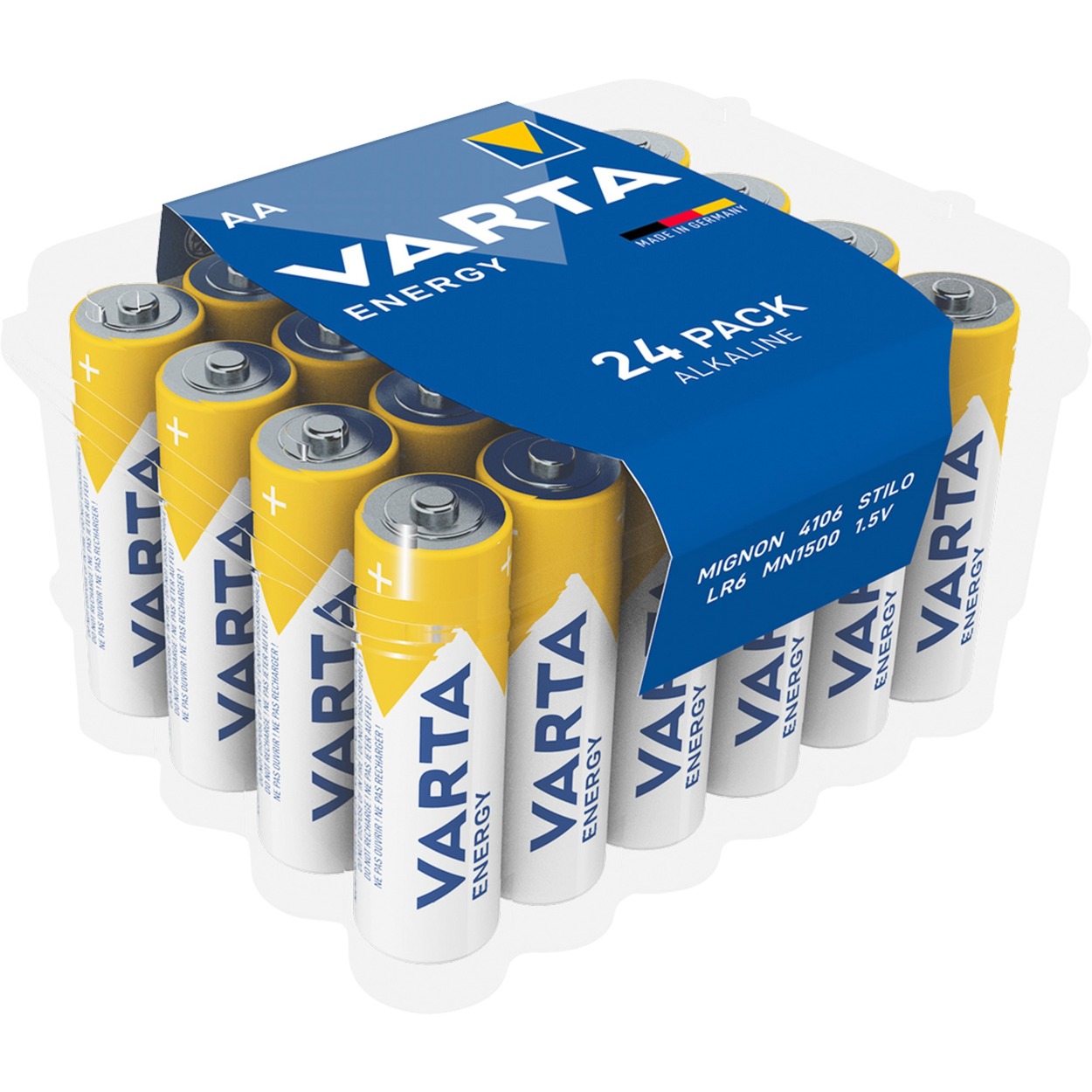 Alkaline (Box)  AA, Batterie von Varta