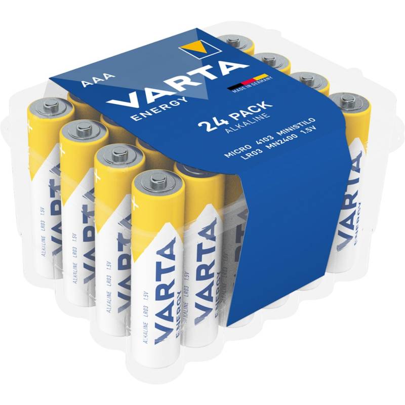 Alkaline (Box)  AAA, Batterie von Varta