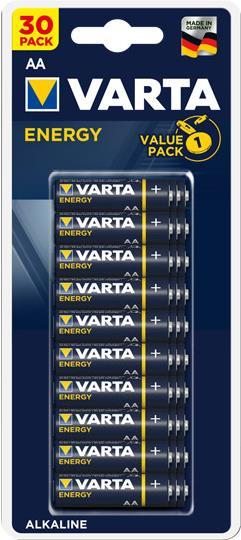 Batterie Alkaline, Mignon, AA, LR06, 1.5V (04106 229 630) von Varta