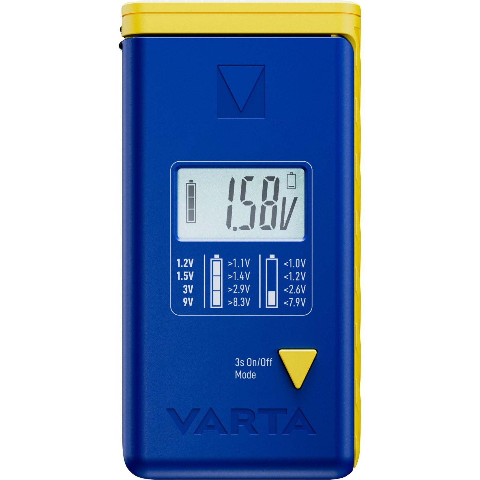 Digitaler LCD Batterietester AA / AAA / C / D / E, Messgerät Digitaler LCD Batterietester AA / AAA / C / D / E, Messgerät von Varta