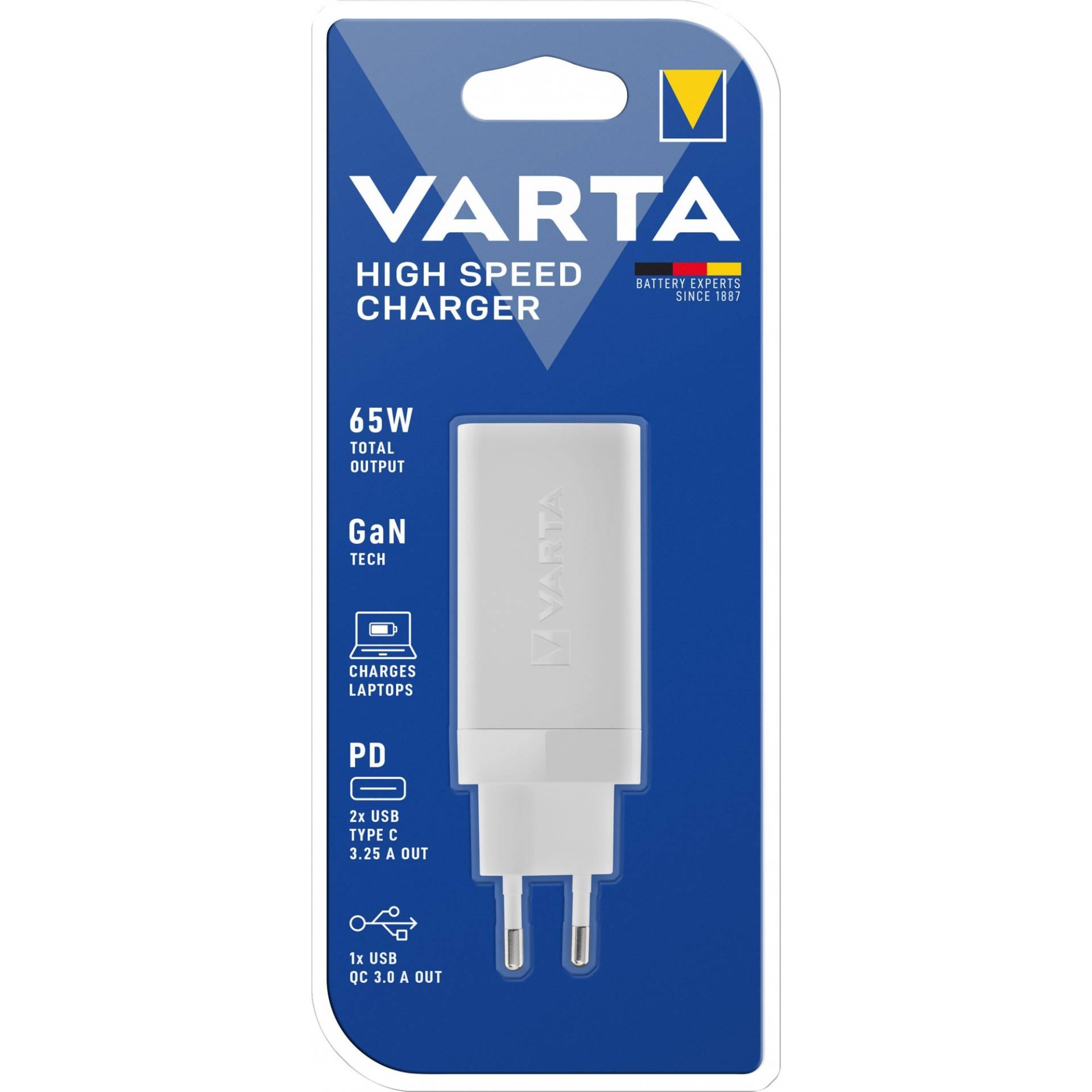 High Speed Charger, Ladegerät von Varta