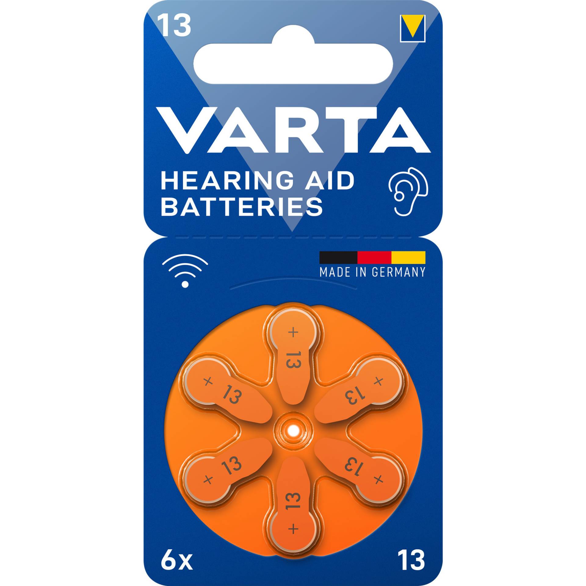 Hörgerätebatterie Hearing Aid Zinc Air 13, PR48 Hörgerätebatterie Hearing Aid Zinc Air 13, PR48 von Varta