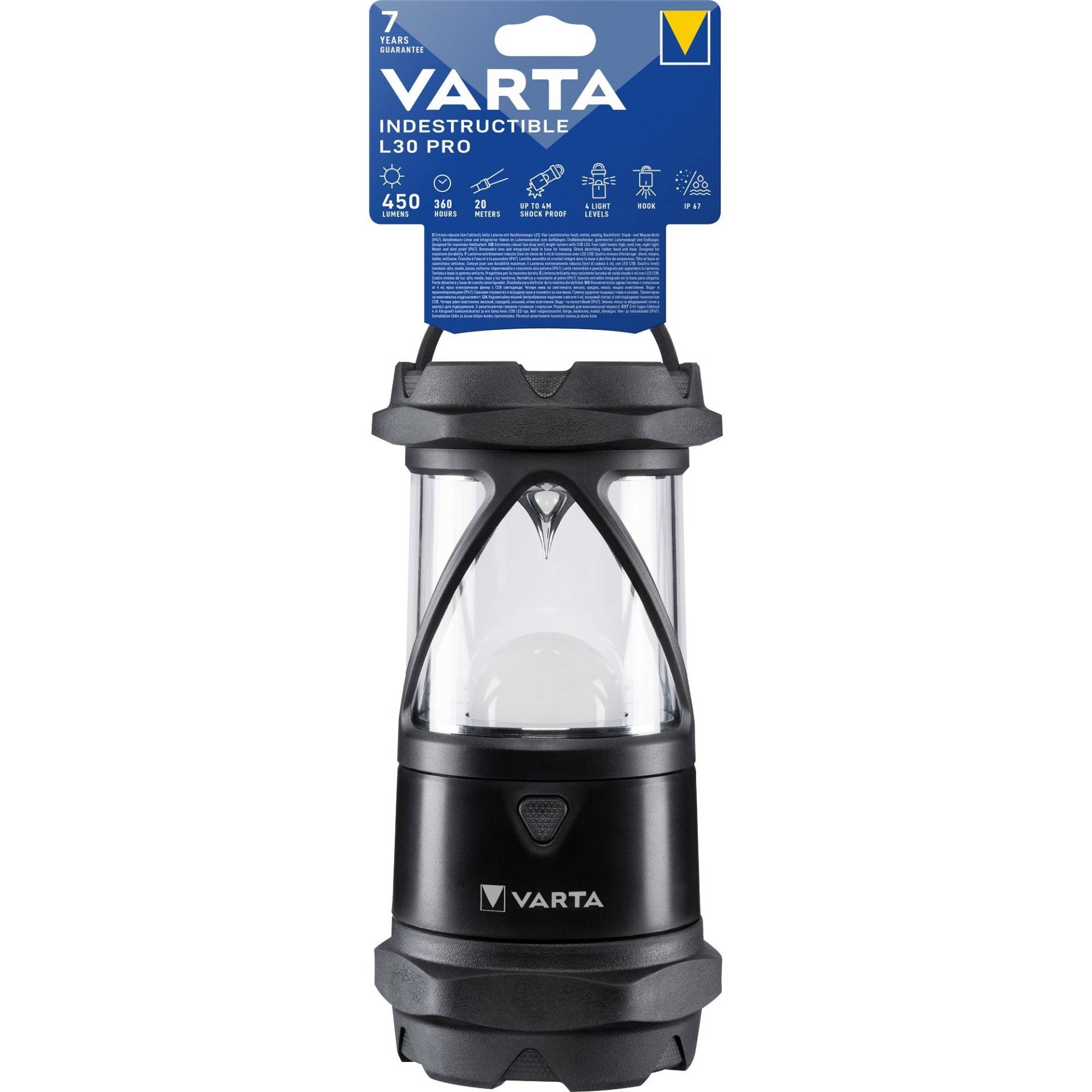 Indestructible L30 Pro, LED-Leuchte von Varta