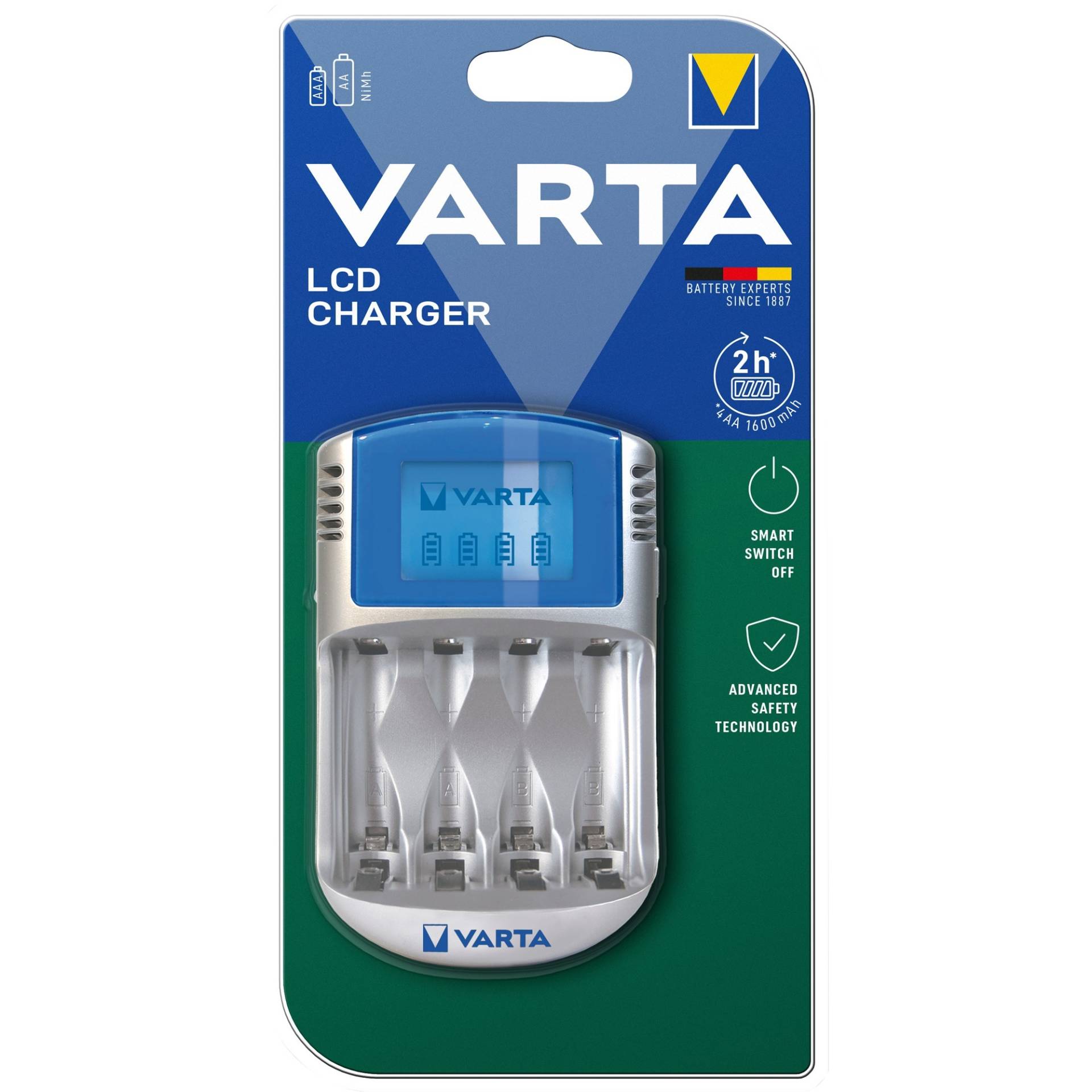 LCD Charger, Ladegerät LCD Charger, Ladegerät von Varta