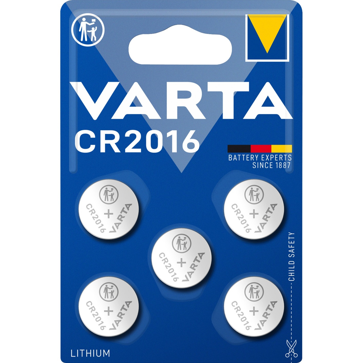 LITHIUM Coin CR2016, Batterie LITHIUM Coin CR2016, Batterie von Varta