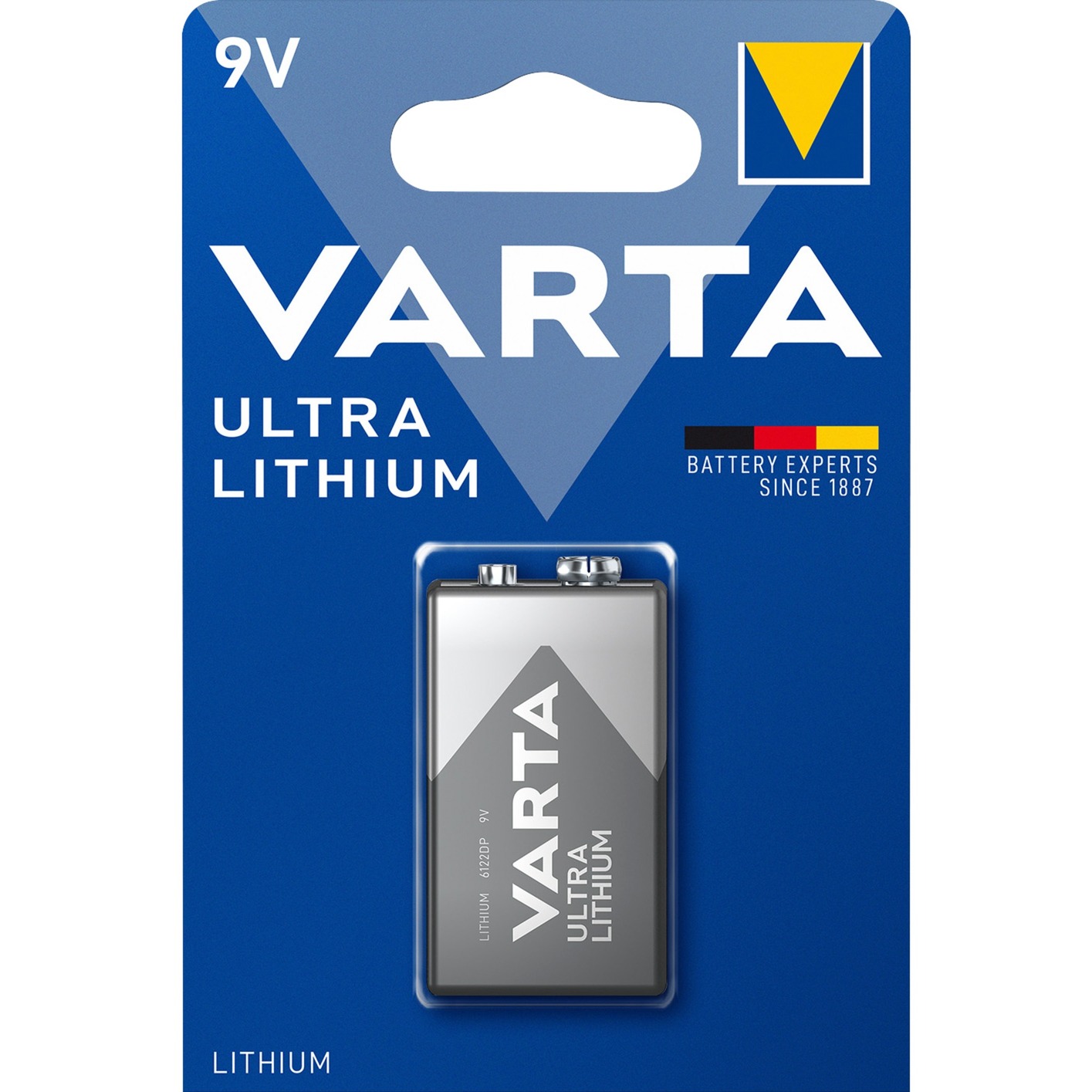 Lithium, Batterie von Varta