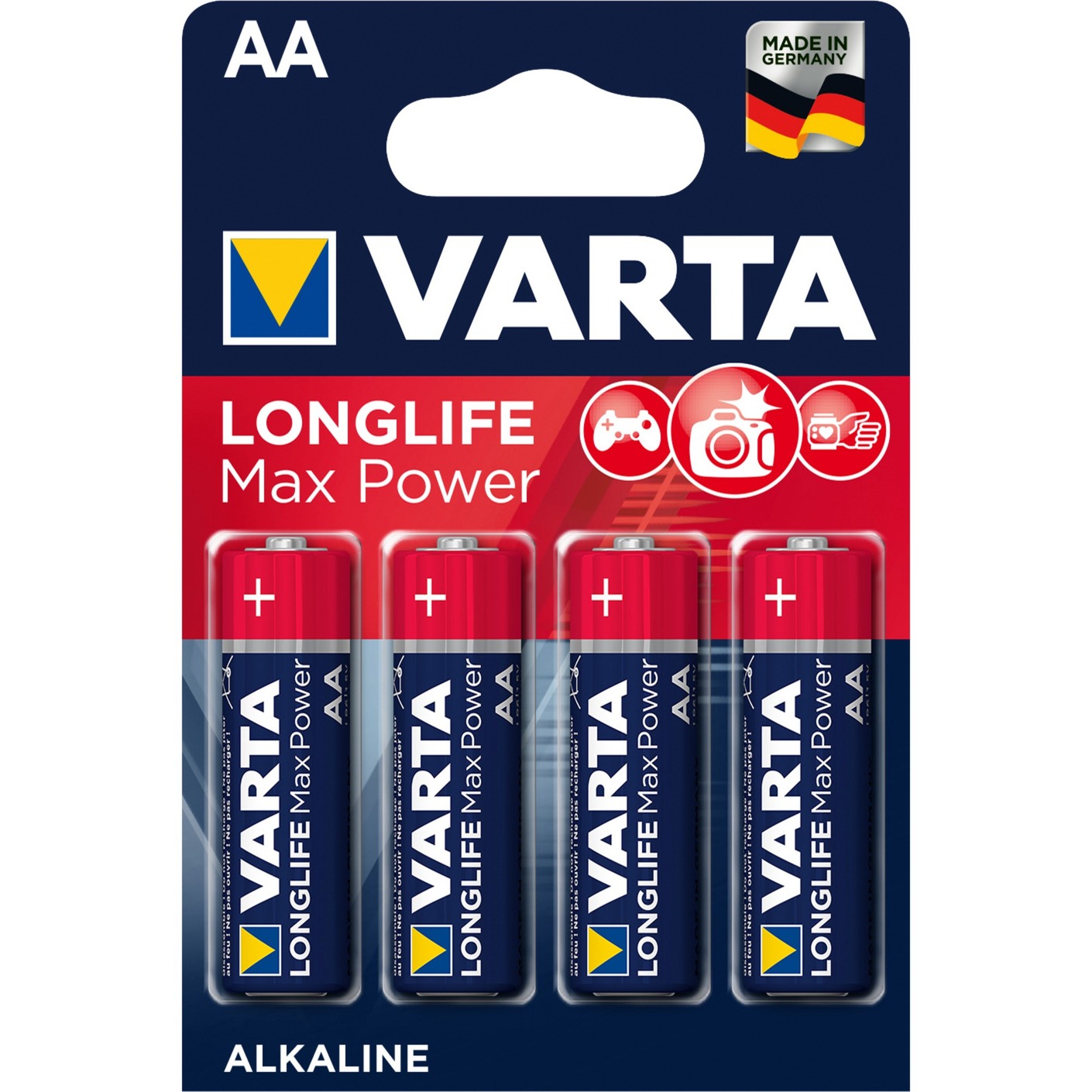 Longlife Max Power AA, Batterie von Varta