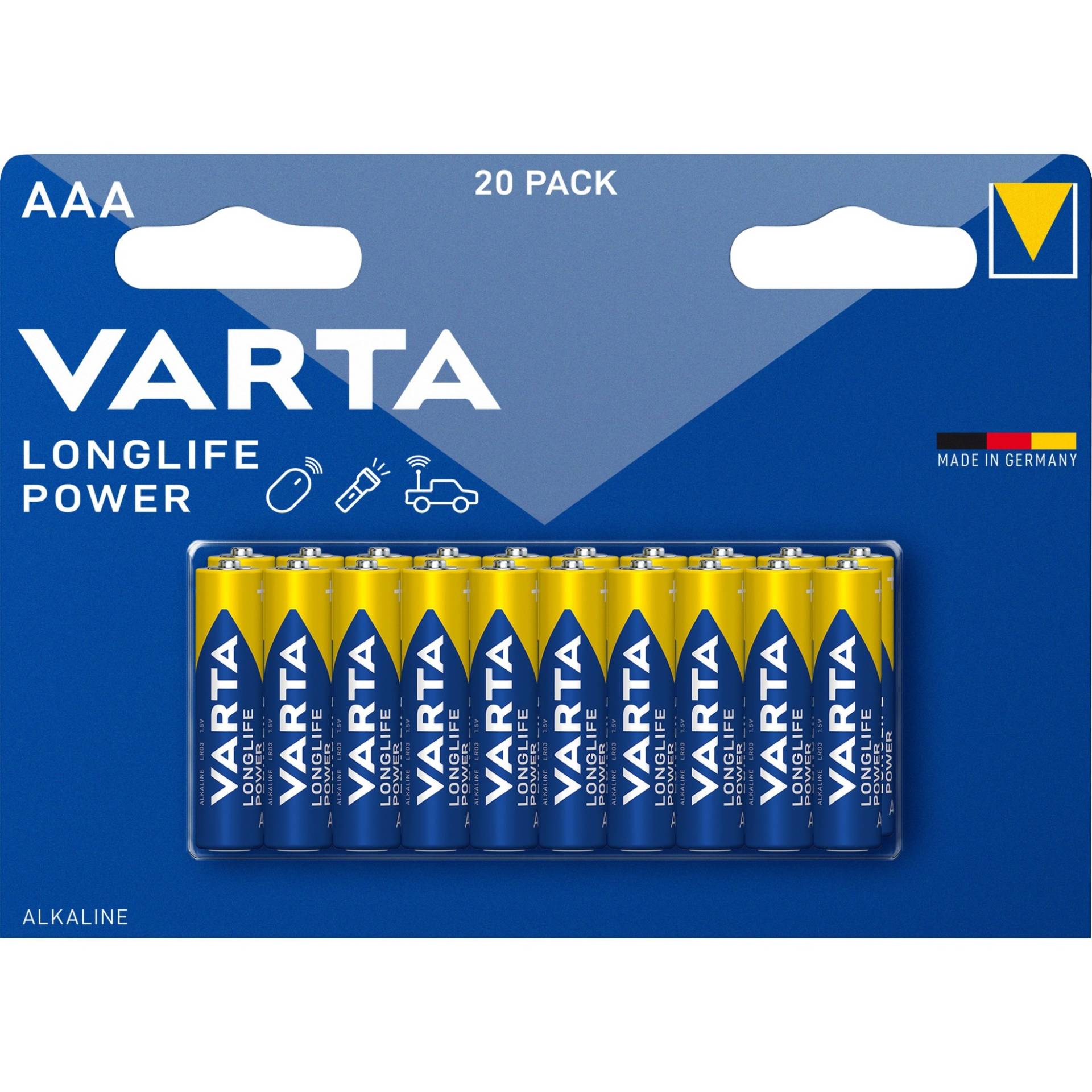 Longlife Power, Batterie von Varta