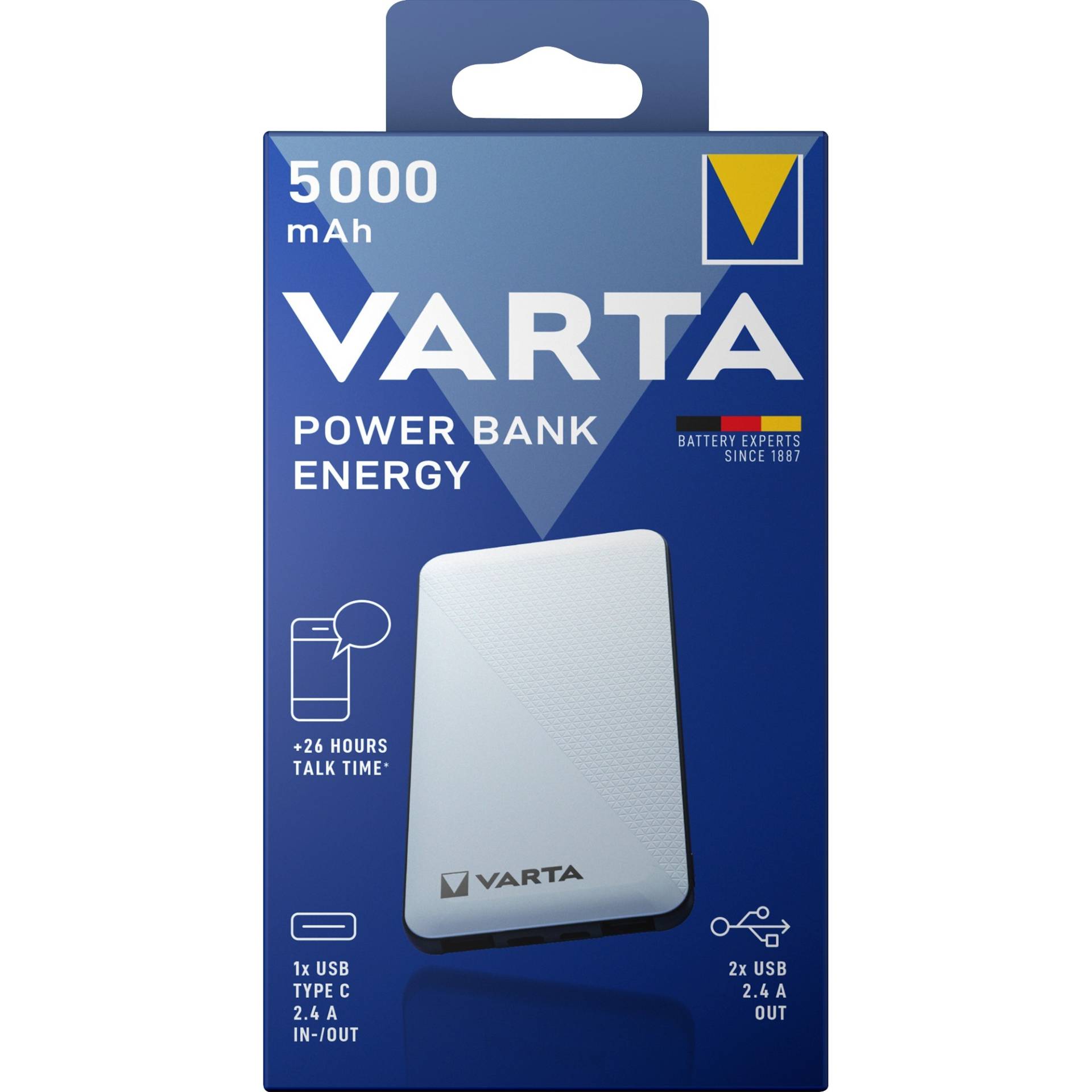 Powerbank Energy 5000 von Varta