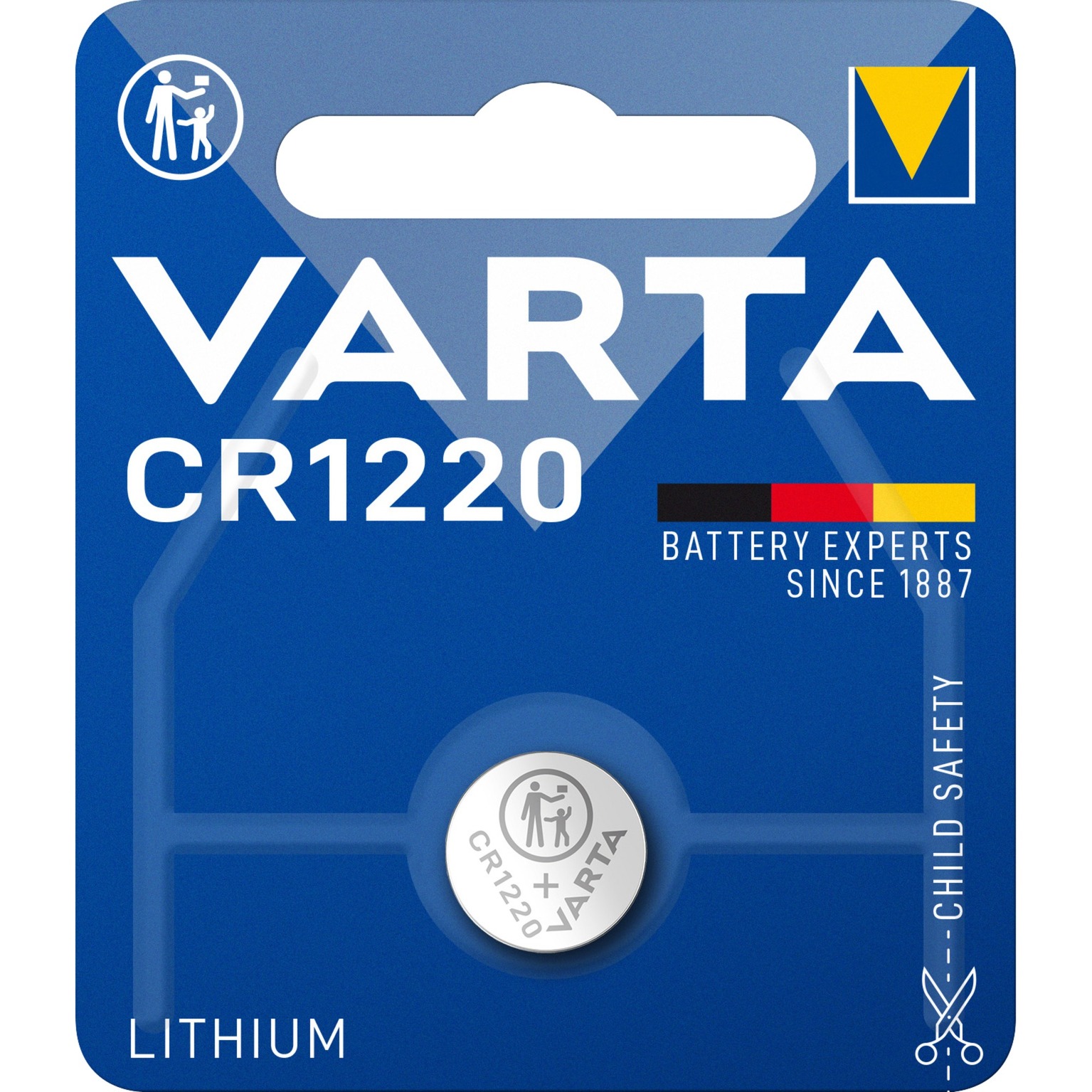Professional CR1220, Batterie von Varta