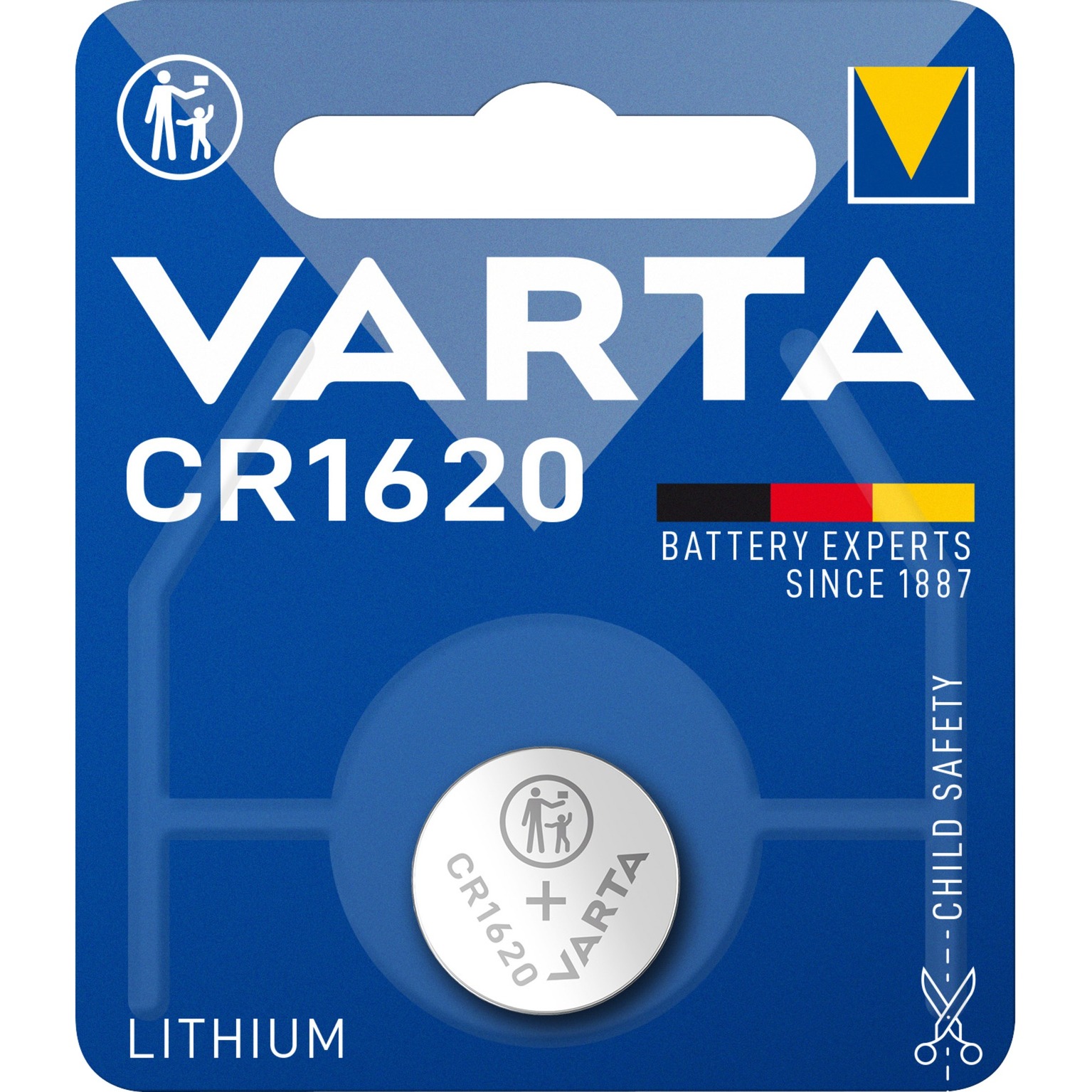Professional CR1620, Batterie von Varta