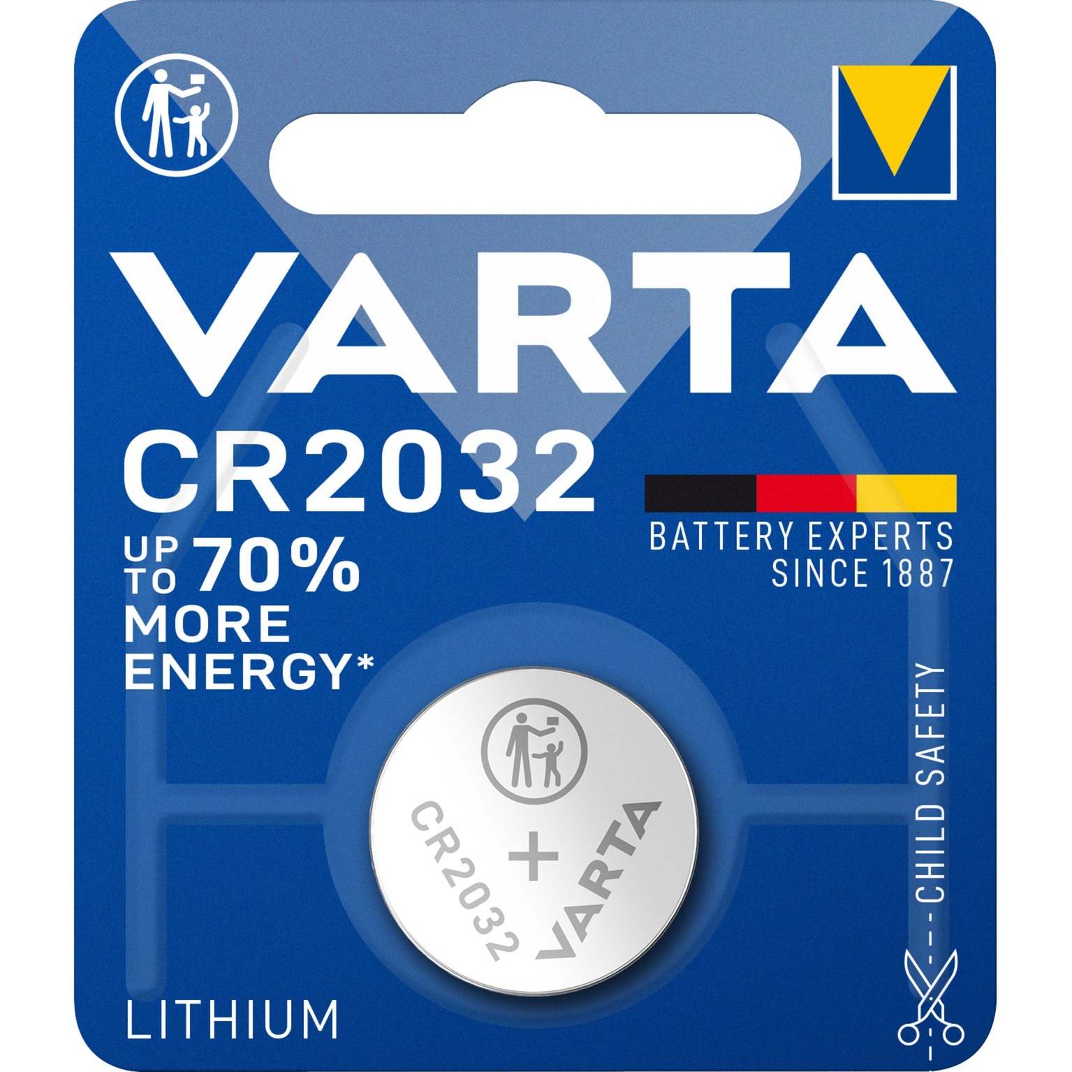 Professional CR2032, Batterie von Varta