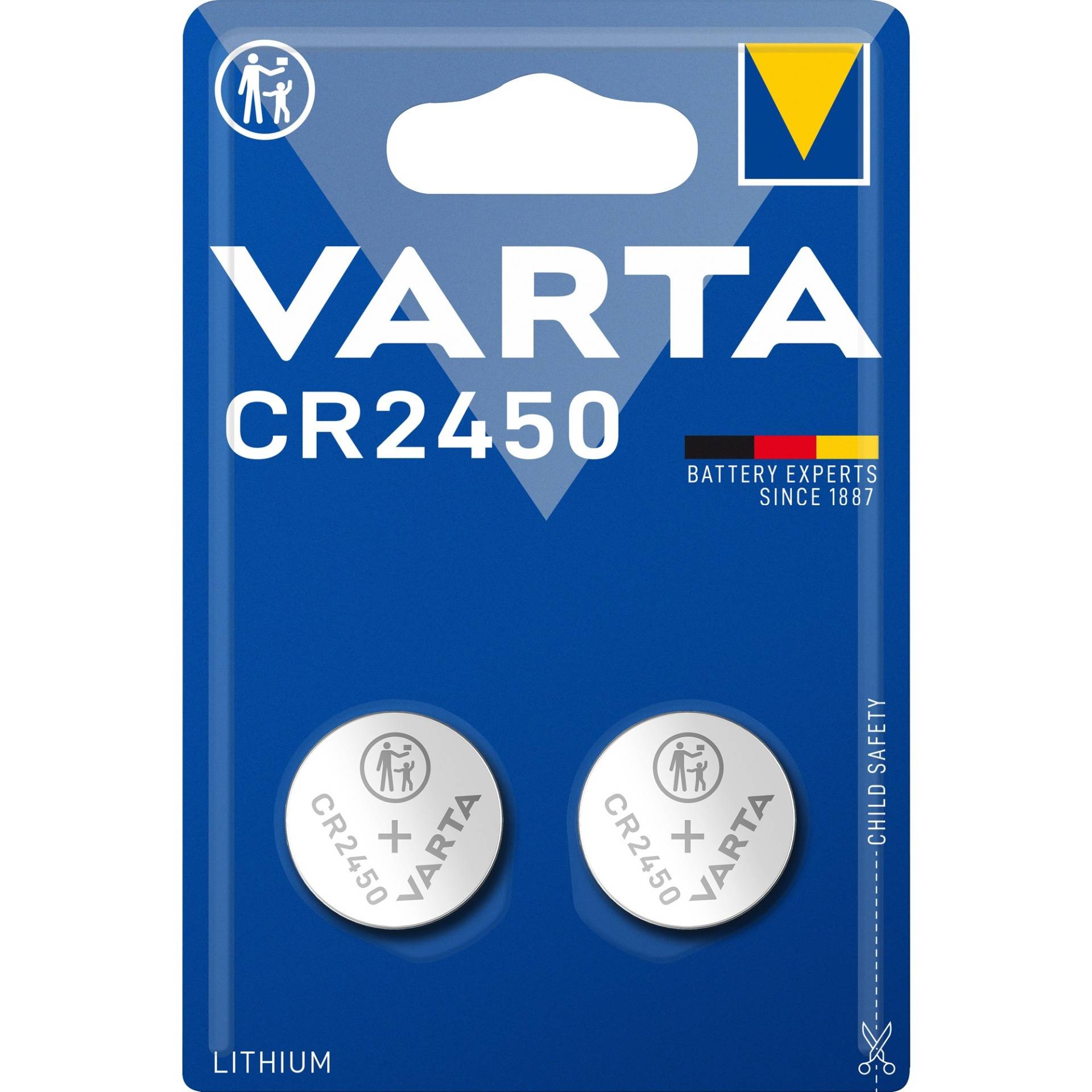 Professional CR2450, Batterie von Varta