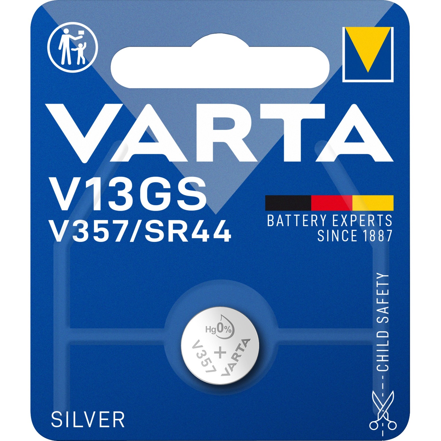 Professional V13GS, Batterie von Varta