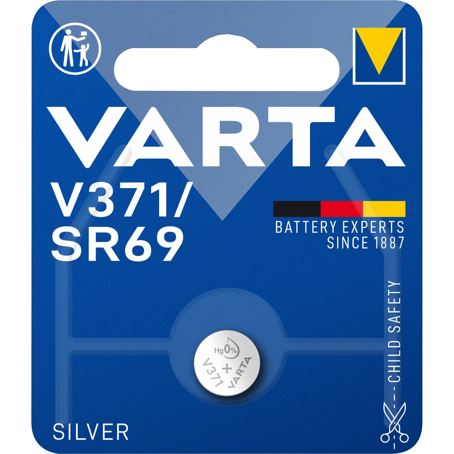 Professional V371, Batterie von Varta