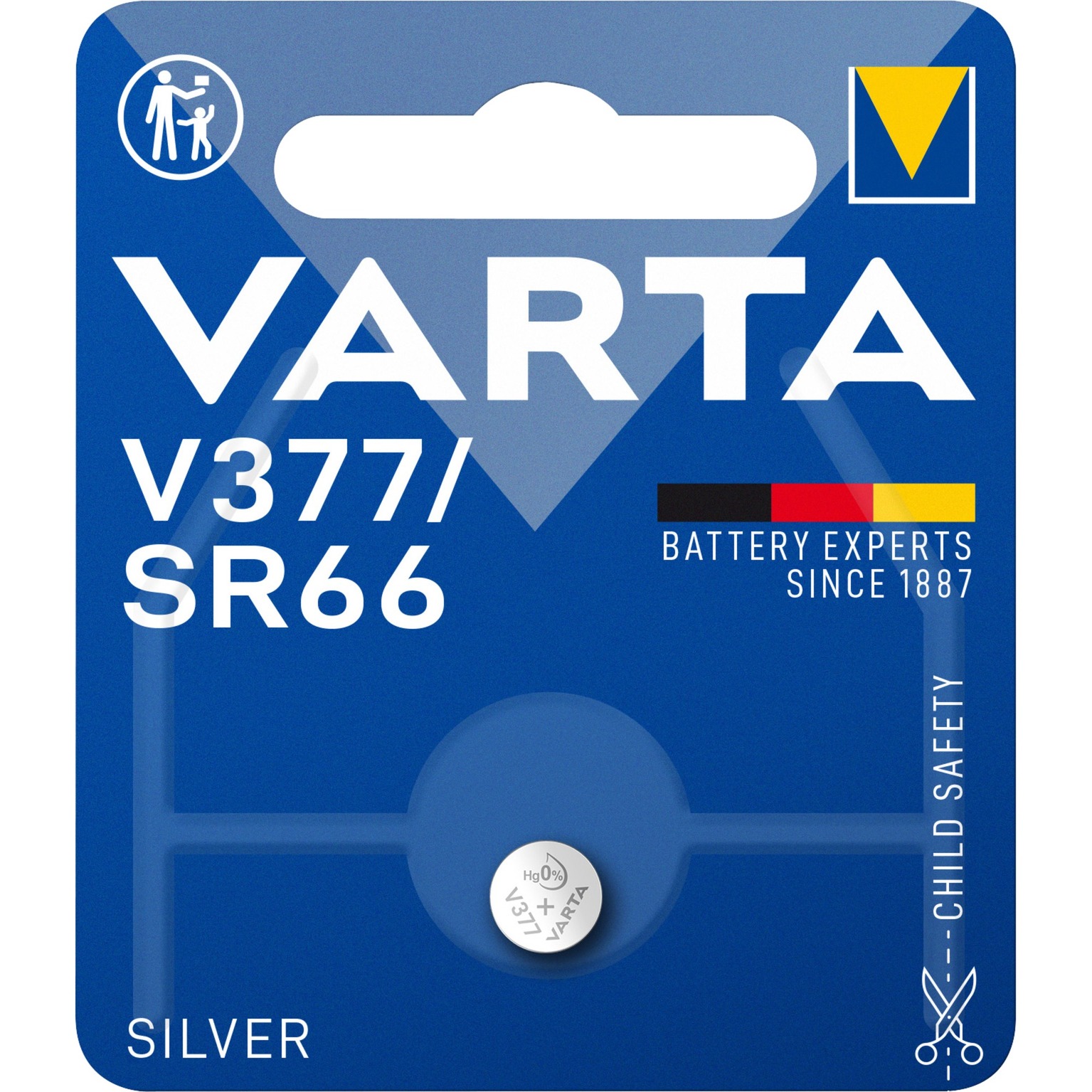 Professional V377, Batterie von Varta