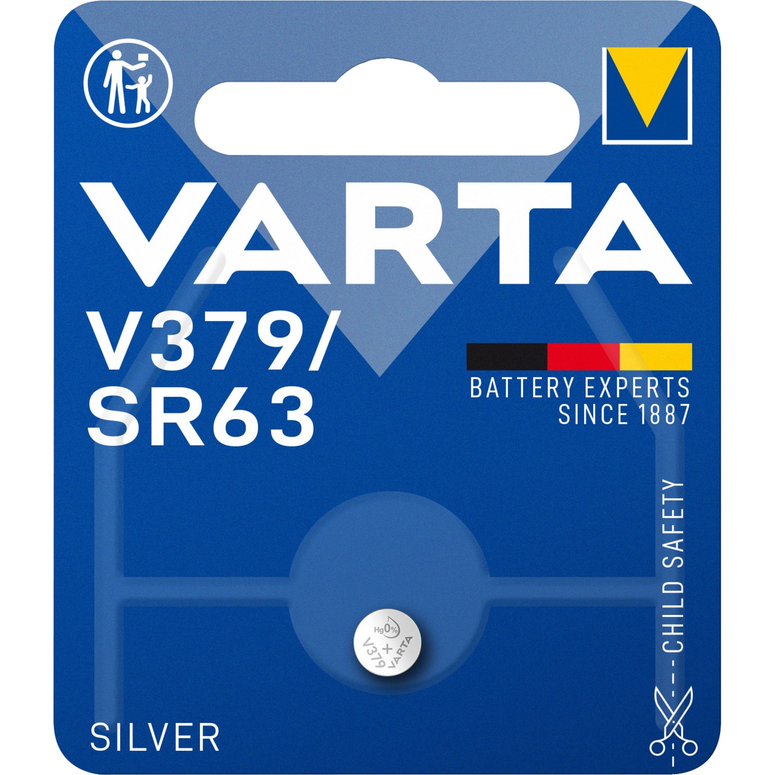 Professional V379, Batterie von Varta