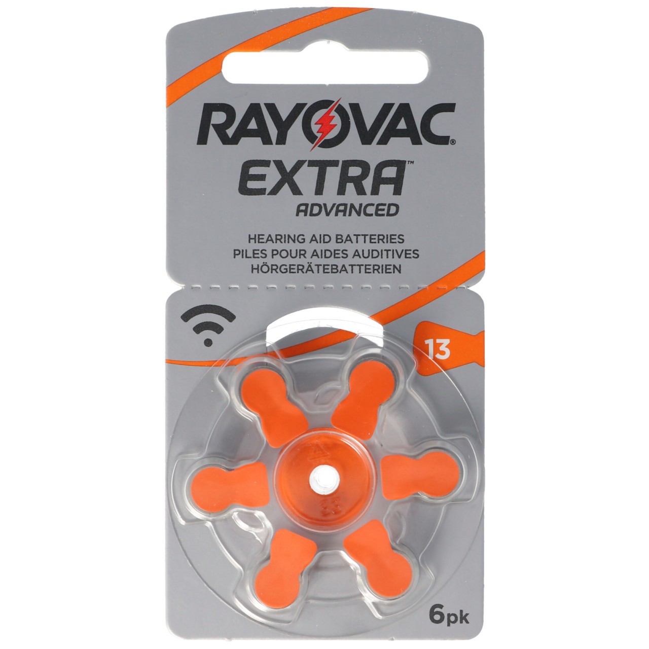 Rayovac Hörgerätebatterie HA13, IEC PR48, 4606 945 406, Acoustic Rayovac hearing aid batterie Rayovac Hörgerätebatterie HA13, IEC PR48, 4606 945 406, Acoustic Rayovac hearing aid batterie von Varta