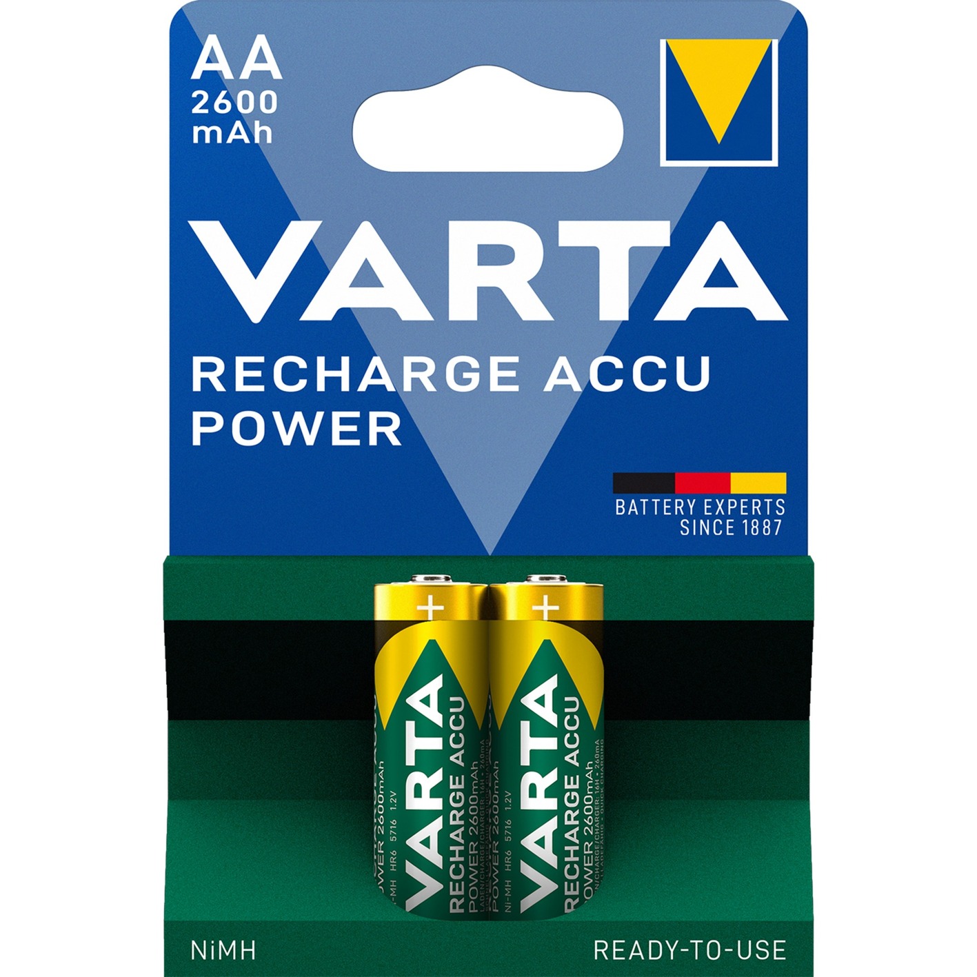 Recharge Accu Power AA, Akku von Varta