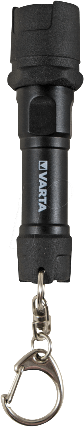 VAR LED IND KC - LED-Taschenlampe Indestructible KeyChain, 12 lm, schwarz, 1x AAA von Varta