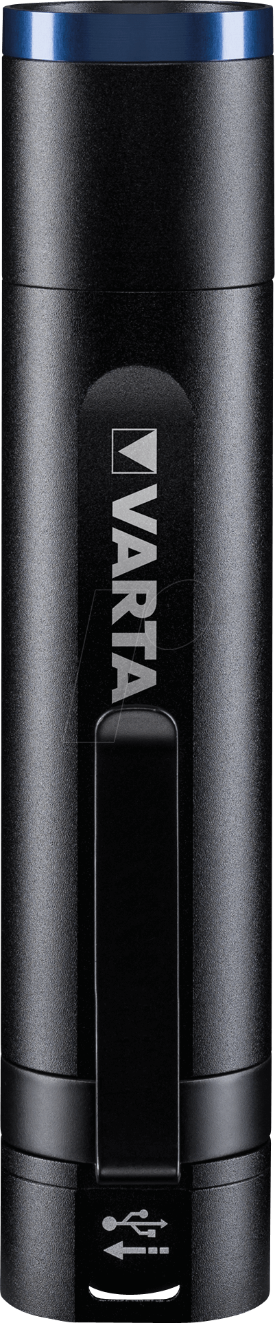 VAR NC F20R - LED-Taschenlampe Night Cutter F20R, 400 lm, schwarz, Akku von Varta