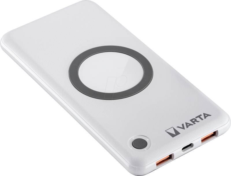 VAR WIRELESS PB - Qi-Powerbank, Li-Po, 10000 mAh, Wireless von Varta