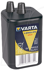 VARTA 4R25XM - VARTA Laternenbatterie 6V, 8,5Ah von Varta