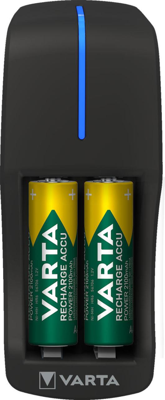 VARTA Akku-Ladegerät inkl. Akkus Mini Charger + 2x Akku VARTA Akku-Ladegerät inkl. Akkus Mini Charger + 2x Akku von Varta
