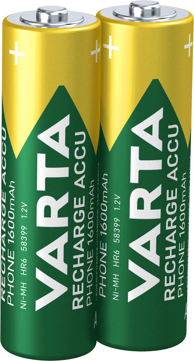 VARTA Akkus RECHARGE ACCU Phone Mignon AA 1.2 V VARTA Akkus RECHARGE ACCU Phone Mignon AA 1.2 V von Varta