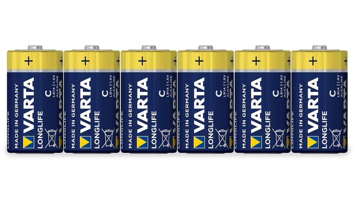 VARTA Baby-Batterie LONGLIFE, 6St. von Varta