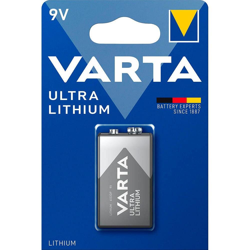 VARTA Batterie ULTRA LITHIUM E-Block - 9,0 V von Varta