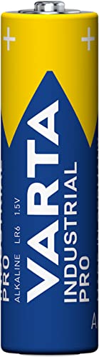 VARTA Batterien AA, 1 Stück, Industrial Pro, Alkaline Batterie, 1,5V, für Spielzeug, Controller, Maus, Funkgerät, Taschenlampe, Made in Germany VARTA Batterien AA, 1 Stück, Industrial Pro, Alkaline Batterie, 1,5V, für Spielzeug, Controller, Maus, Funkgerät, Taschenlampe, Made in Germany von Varta