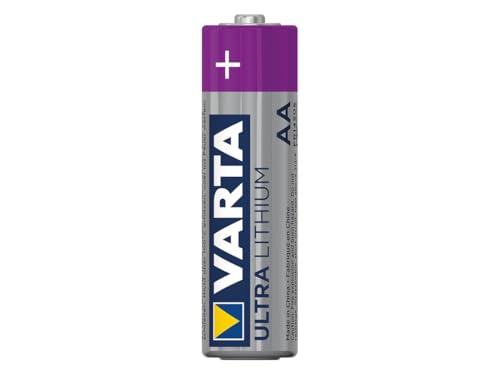 VARTA Batterien AA, 2 Stück, Ultra Lithium, 1,5V, ideal für Digitalkamera, Spielzeug, GPS Geräte, Sport- & Outdoor-Einsätze von Varta