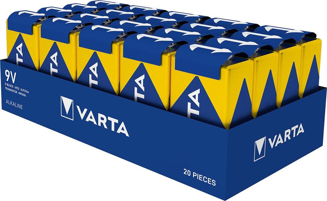 VARTA Batterien E-Block 9 V von Varta