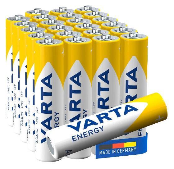 VARTA Batterien ENERGY Micro AAA 1,5 V - 24 Stück von Varta