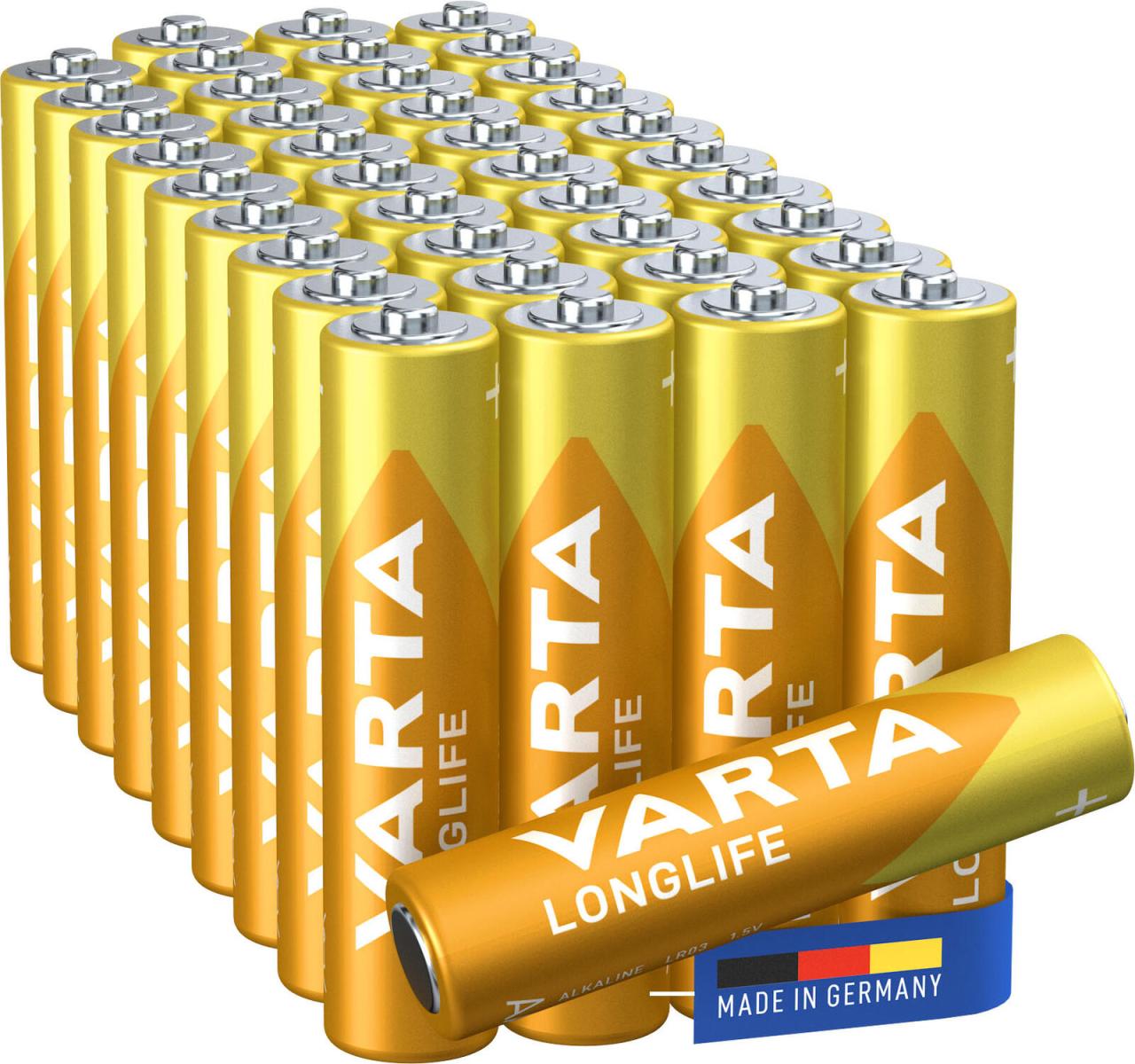 VARTA Batterien Micro AAA 1.5 V von Varta