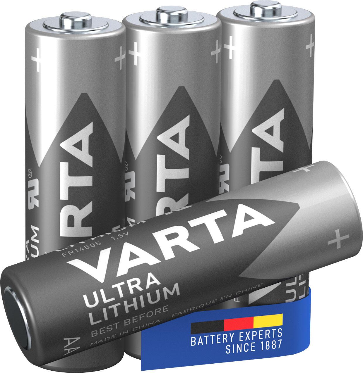 VARTA Batterien ULTRA LITHIUM Mignon AA 1.5 V VARTA Batterien ULTRA LITHIUM Mignon AA 1.5 V von Varta
