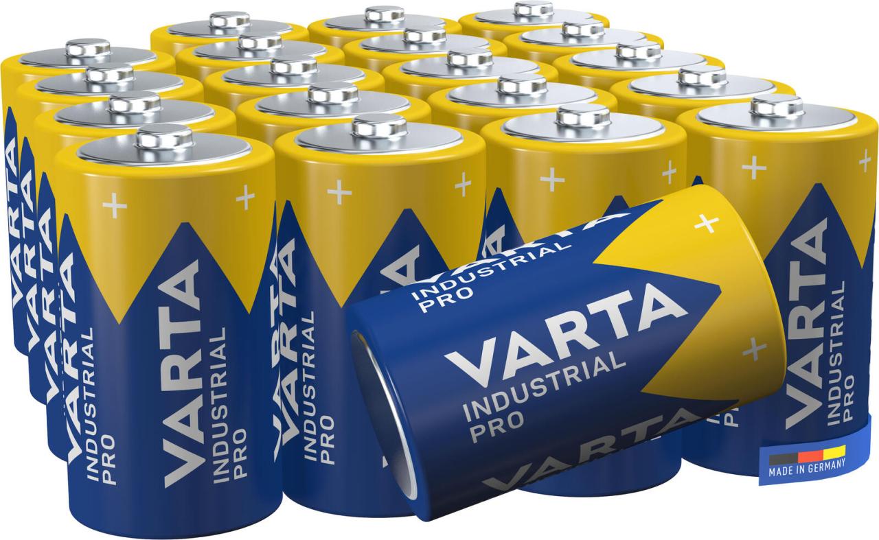 VARTA Batterien Mono D 1.5 V von Varta