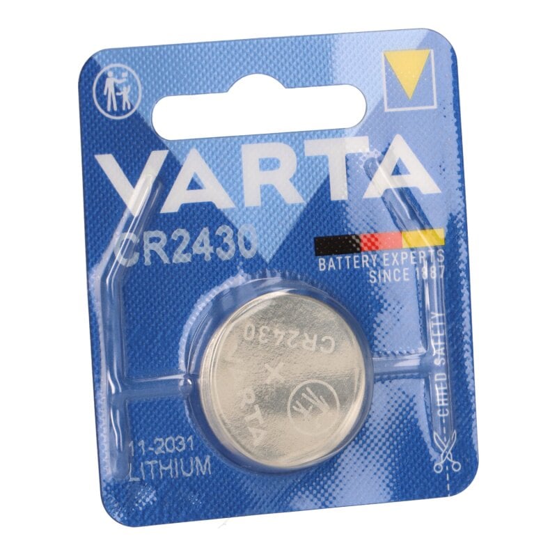 VARTA CR2430 Lithium-Knopfzelle 3V 290mAh von Varta