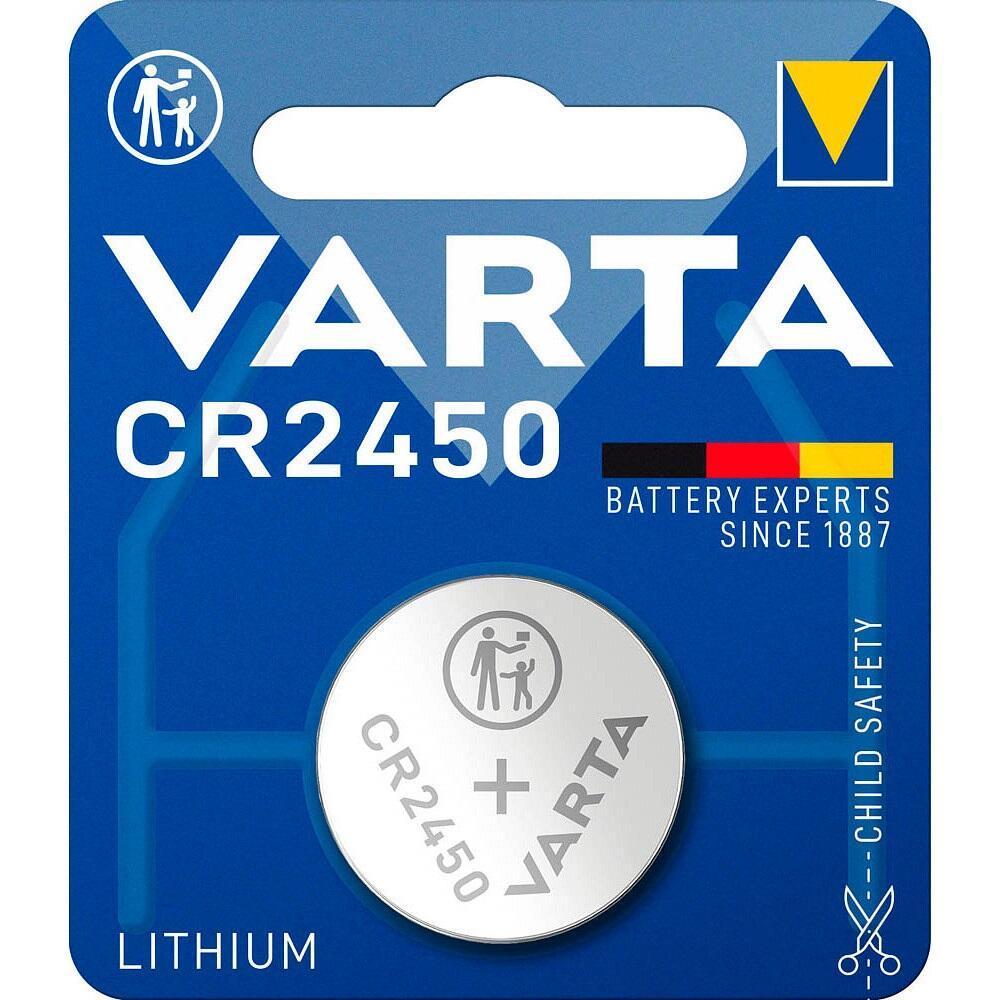 VARTA CR2450 Knopfzelle - 3,0 V - 560 mAh von Varta