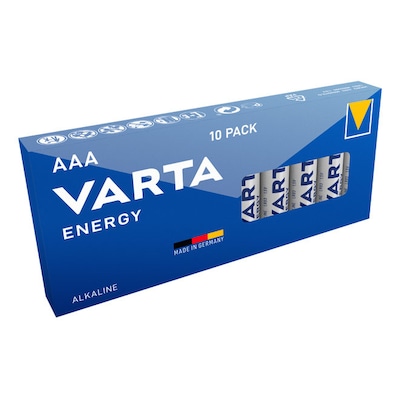 VARTA Energy Batterie Mignon AAA LR3 10er Retail Box 04103229410 von VARTA AG