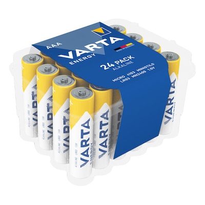 VARTA Energy Batterie Mignon AAA LR3 24er Retail Box von VARTA AG