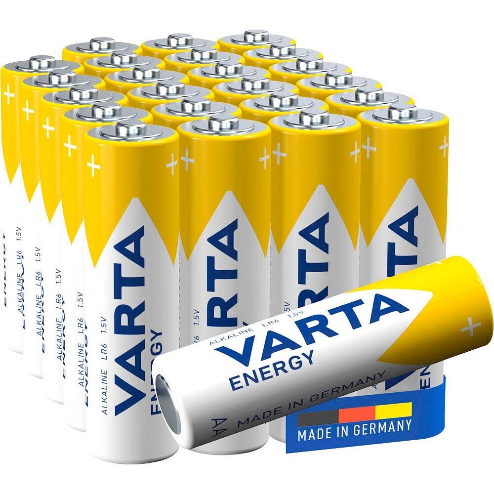 VARTA Energy Mignon AA 1,5V Batterien - 24 Stück von Varta
