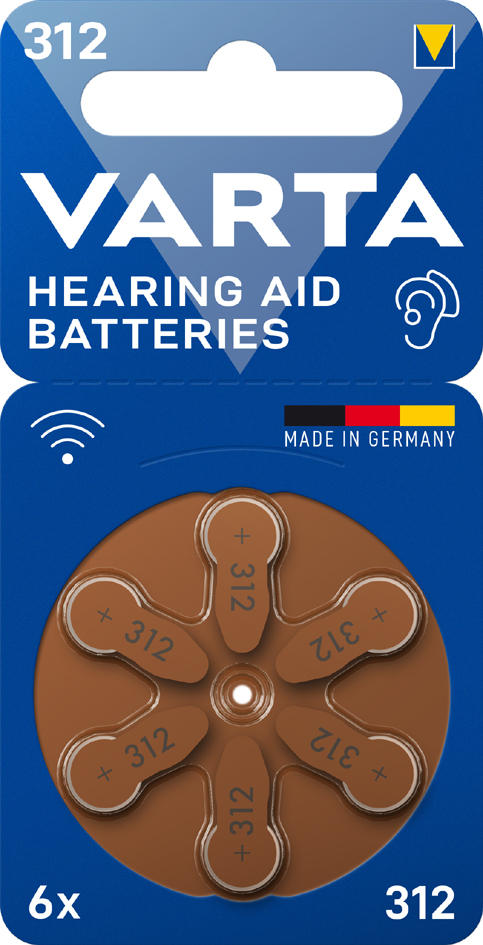 VARTA Hörgeräte Knopfzelle , Hearing Aid Batteries, 312 VARTA Hörgeräte Knopfzelle , Hearing Aid Batteries, 312 von Varta