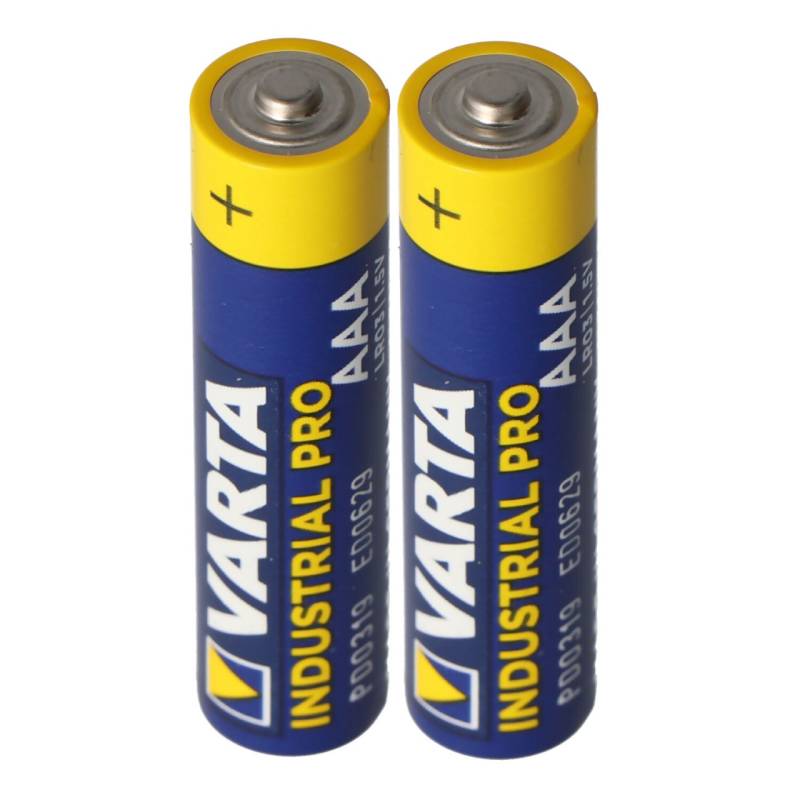 VARTA Industrial Pro Batterie AAA Micro Alkaline LR03 2er Folie Pack von Varta