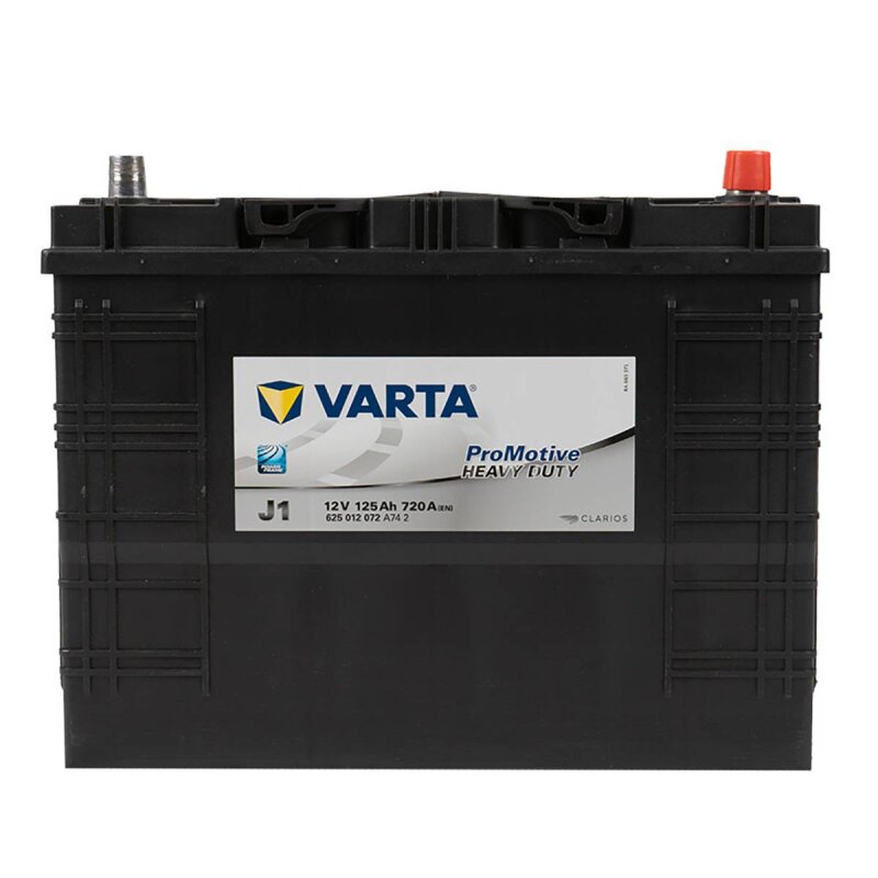 VARTA J1 ProMotive Heavy Duty 12V 125Ah 720A LKW Batterie von Varta