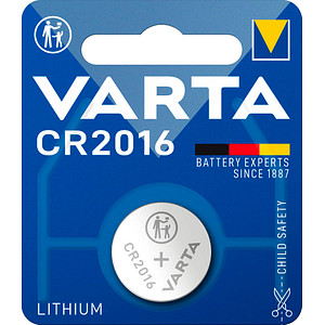 VARTA Knopfzelle CR2016 3,0 V von Varta