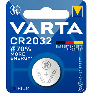 VARTA Knopfzelle CR2032 3,0 V von Varta